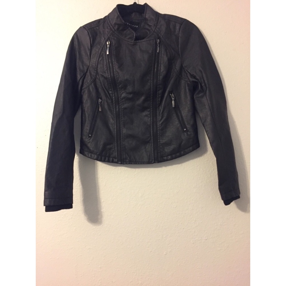 Black long sleeved jacket